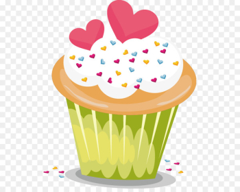 Cupcake Icing Bakery Muffin - Colored cupcakes 
