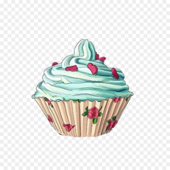 Cupcake Muffin Birthday cake Bakery Drawing - cake Cupcake Muffin Birthday cake Bakery Drawing - cake