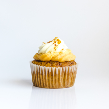 Cupcake Topped With White Frosting Cupcake Topped With White Frosting