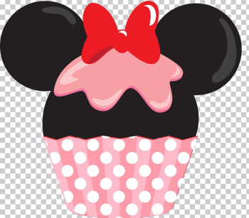 Cupcakes & Cookies Minnie Mouse Mickey Mouse Frosting & Icing PNG ...