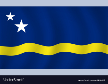 curacao flag background