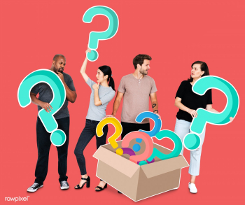 Curious people with question marks | Free stock photo - 492280 Curious people with question marks | Free stock photo - 492280