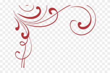 Curl Clipart Simple Design - Black And White Wedding Invitations Curl Clipart Simple Design - Black And White Wedding Invitations