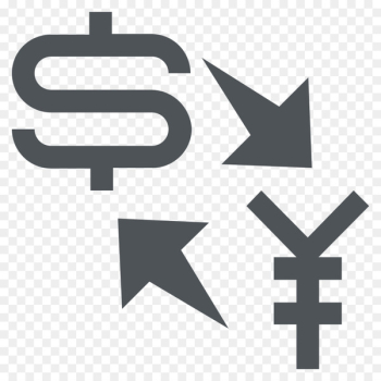 Currency Banknote Bureau de change Yen sign Dollar sign - Currency Banknote Bureau de change Yen sign Dollar sign -