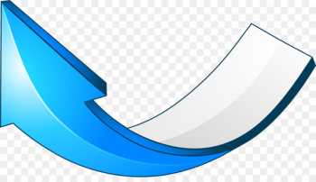 Curve Arrow - Blue simple curve arrow Curve Arrow - Blue simple curve arrow