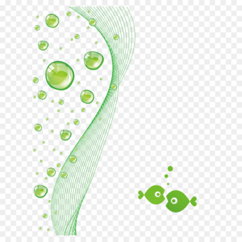 Curve Designer - Green curve water droplets Curve Designer - Green curve water droplets
