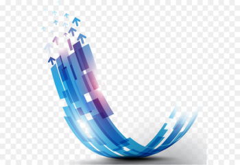 Curve Line Shape Euclidean vector - Dispersed arrow Curve Line Shape Euclidean vector - Dispersed arrow