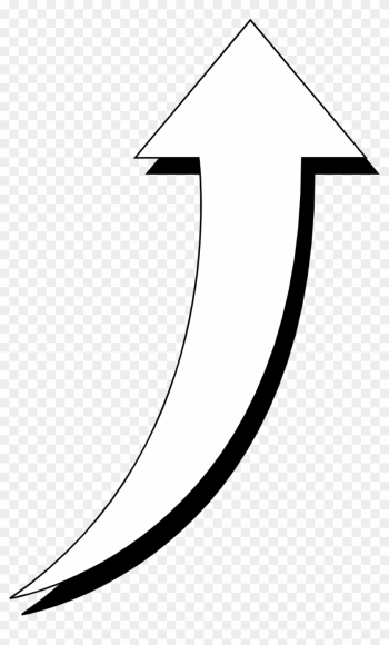 Curved Arrow Arrow Black And White Clipart Kid - Free Clipart Curved Arrow