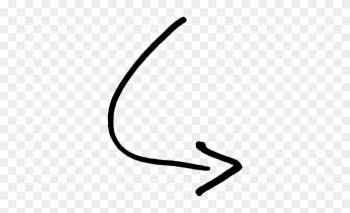 Curved Arrow Image - White Curved Arrow Png