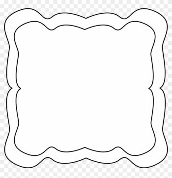 Curvy Frame - Zig Zag Frame Png