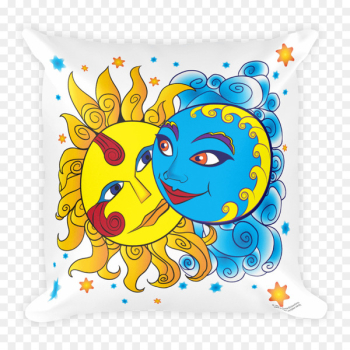 Cushion Throw Pillows Illustration Solar eclipse - history of jefferson county iowa 1879 