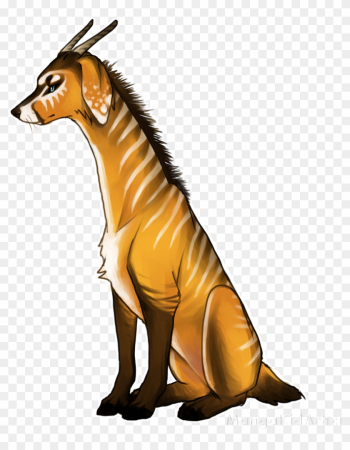 Custom Stag Wolf For Starflower By Mangakidart - Bengal Tiger