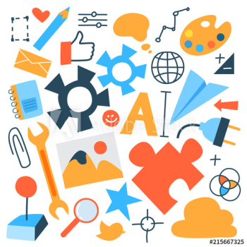 Customization icon set Customization icon set