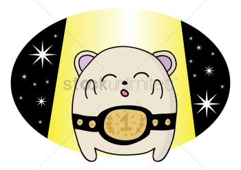 Cute animal won boxing competition Cute animal won boxing competition
