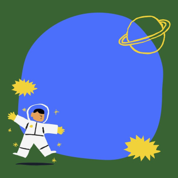 Cute astronaut frame background, blue | Free Vector - rawpixel Cute astronaut frame background, blue | Free Vector - rawpixel