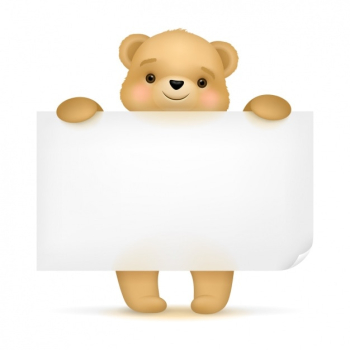 Cute bear background design Cute bear background design