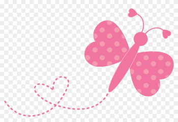 Cute Butterflies Png File Png Mart - Borboleta Desenho Rosa Png