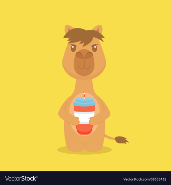 cute camel drink coffee cartoon cute camel drink coffee cartoon