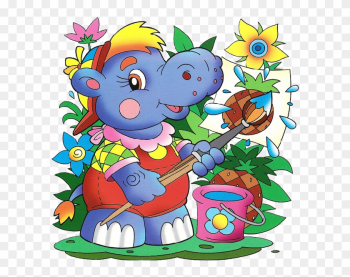 Cute Cartoon Animal Painting - Painting School Baby Cute Cartoon Animal Painting - Painting School Baby