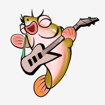 Cute Cartoon Hand Drawn Cartoon Music Restaurant Cartoon Food ...