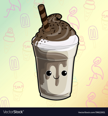 cute cartoon milkshake cute cartoon milkshake
