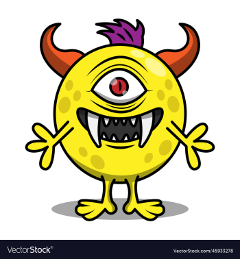 cute cartoon yellow monsters cute cartoon yellow monsters