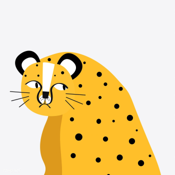 Cute cheetah cartoon vector graphics | Free stock vector - 477117 Cute cheetah cartoon vector graphics | Free stock vector - 477117