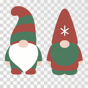Cute Christmas Gnomes Transparent Cute Christmas Gnomes Transparent