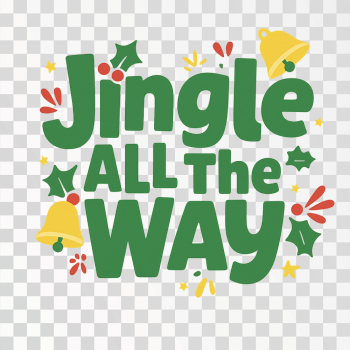Cute Christmas Jingle Bells Illustration Cute Christmas Jingle Bells Illustration