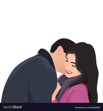 cute couple character on white background couple cute couple character on white background couple
