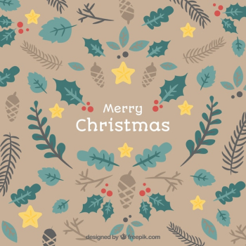 Cute decorative christmas background Cute decorative christmas background
