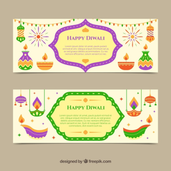 Cute diwali banners Cute diwali banners