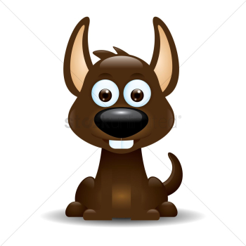 Cute dog cartoon Cute dog cartoon