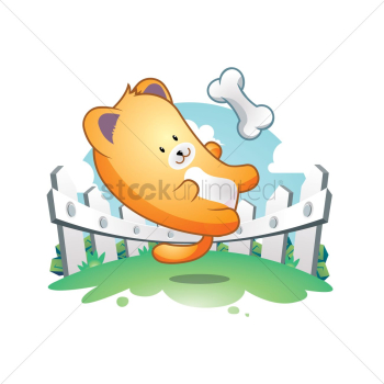 Cute dog cartoon Cute dog cartoon