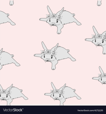 cute easter bunnies pattern background cute easter bunnies pattern background