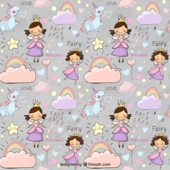 Cute fairytale pattern Cute fairytale pattern