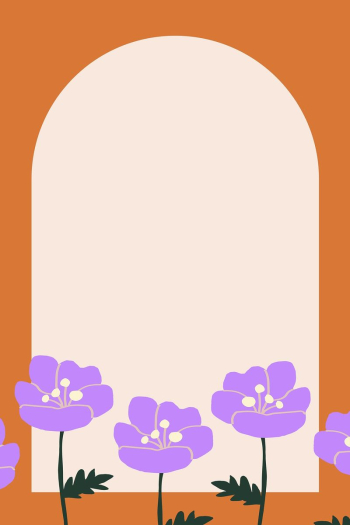 Cute flower frame background, beige | Free PSD - rawpixel Cute flower frame background, beige | Free PSD - rawpixel
