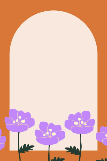 Cute flower frame background, beige | Free Vector - rawpixel Cute flower frame background, beige | Free Vector - rawpixel