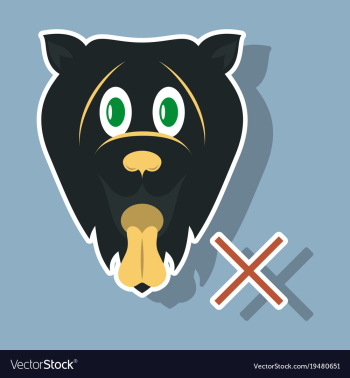Cute funny cartoon dog puppy pet furry human vector image