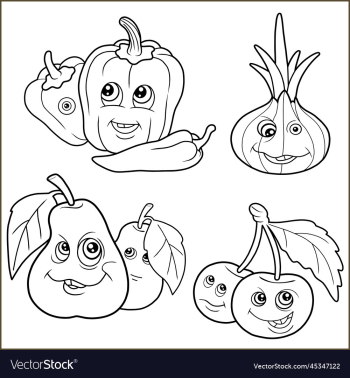 cute funny vegetables