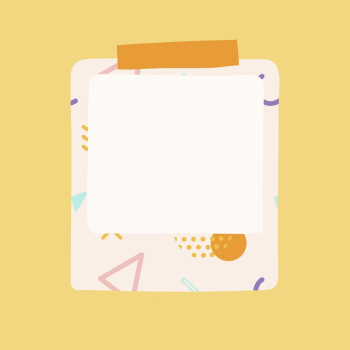 Cute geometric frame, instant photo | Free Vector - rawpixel Cute geometric frame, instant photo | Free Vector - rawpixel
