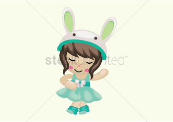 Cute girl dancing Cute girl dancing