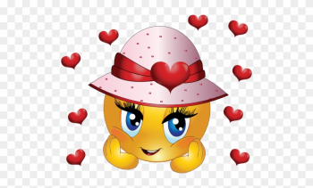 Cute Girl Smiley Emoticon Clipart - Cute Girl Emoji Cute Girl Smiley Emoticon Clipart - Cute Girl Emoji