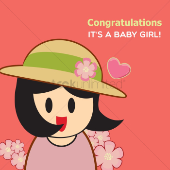 Cute girl with copy space Cute girl with copy space
