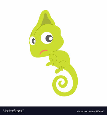 cute green chameleon cute green chameleon