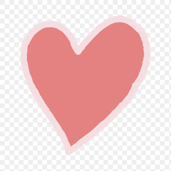 Cute heart sticker png, valentines | Free PNG Sticker - rawpixel