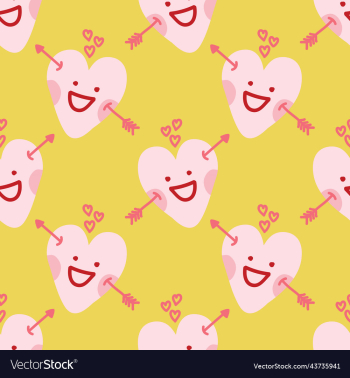 cute hearts seamless pattern design cute hearts seamless pattern design