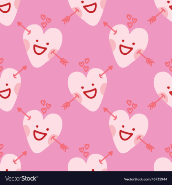 cute hearts seamless pattern design cute hearts seamless pattern design