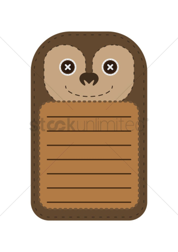 Cute hedgehog note Cute hedgehog note