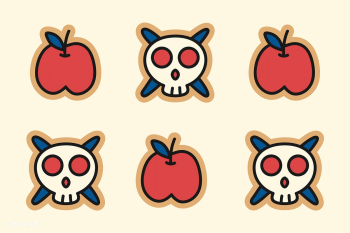 Cute icon stickers | Free stock vector - 892994 Cute icon stickers | Free stock vector - 892994